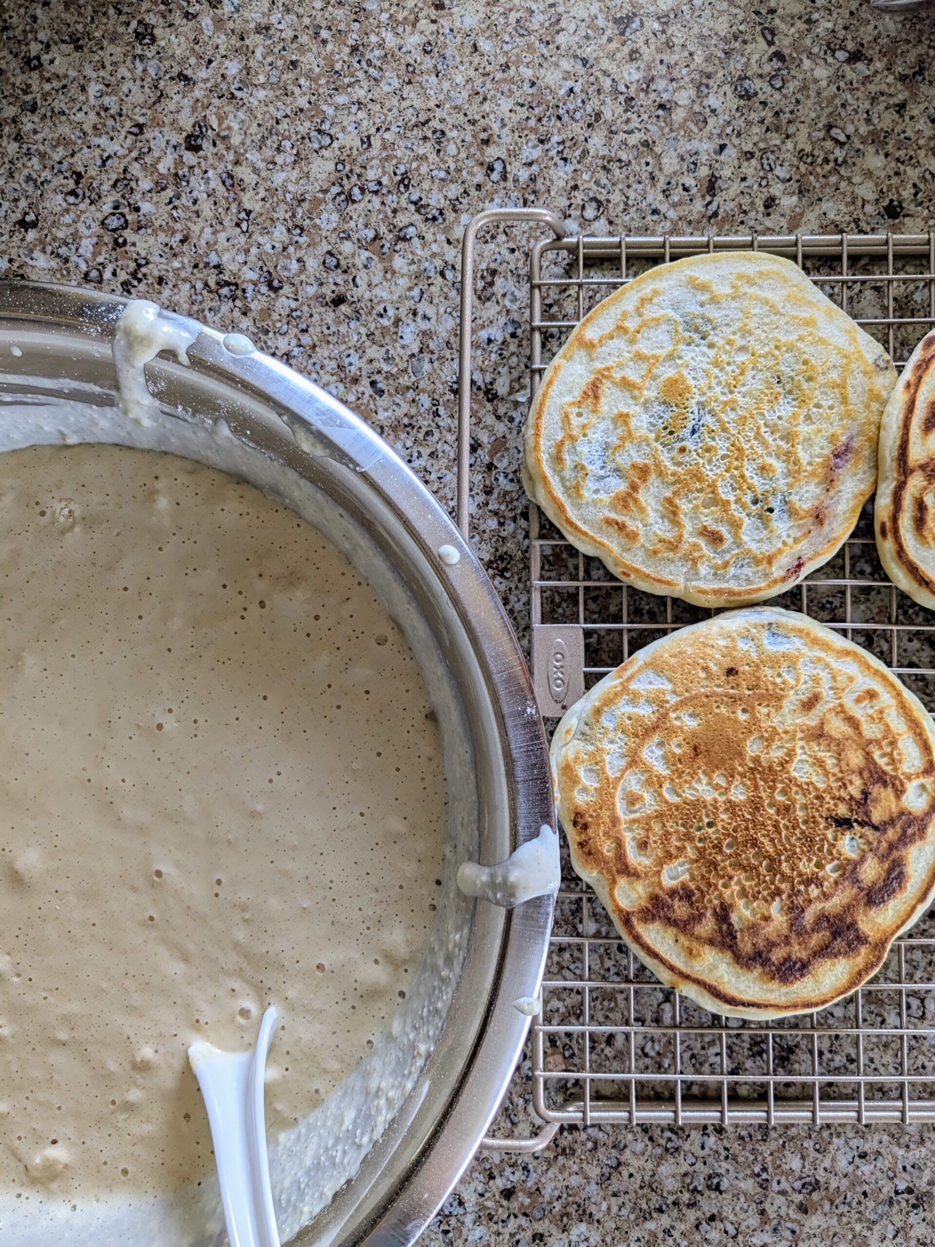 Fluffy Sourdough Discard Pancakes